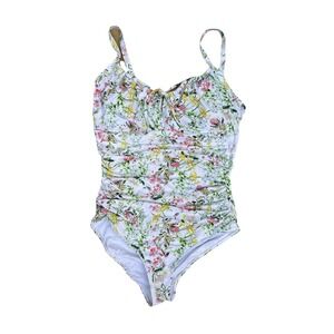Nip Tuck  Joanne Wattlewedo  One-Piece Swimsuit Multi Fit Cup Size 8